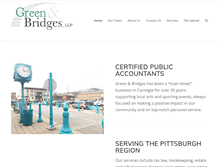 Tablet Screenshot of green-bridges.com